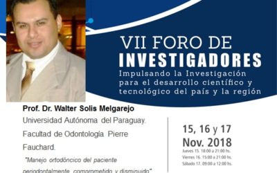 VII FORO DE INVESTIGADORES 2018